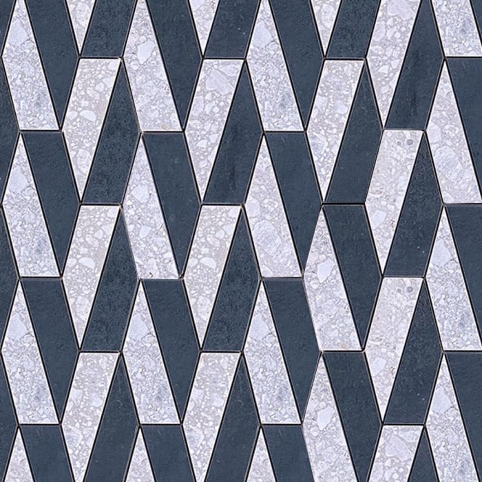 Boulevard 2x6 Split Hex Sugar Mix/Liquorice 