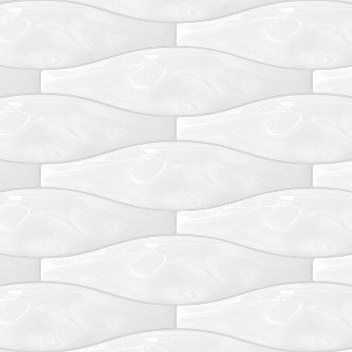 Shapes 3x12 Wave White