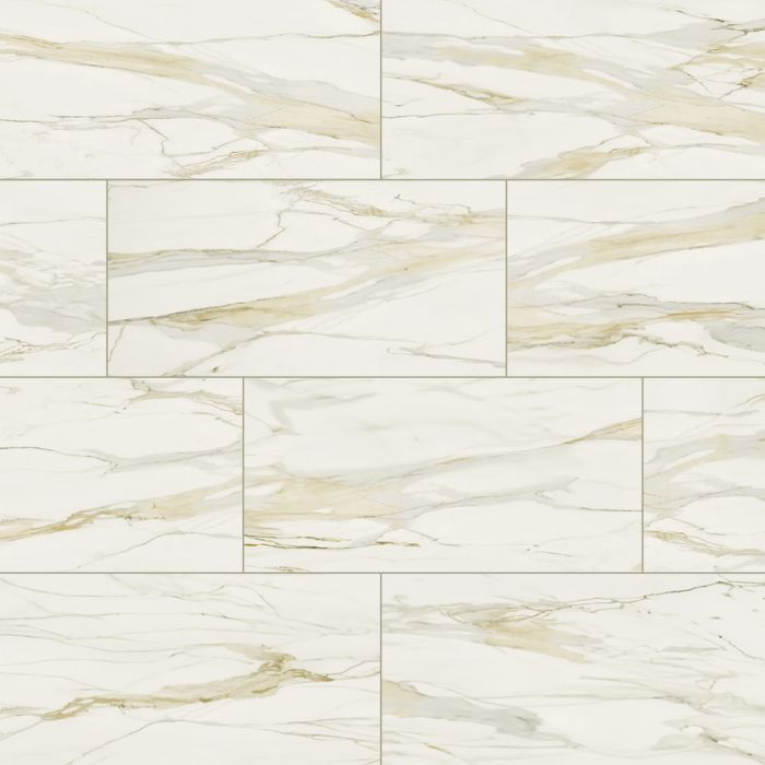 Eternal 12x24 Matte Calacatta Gold
