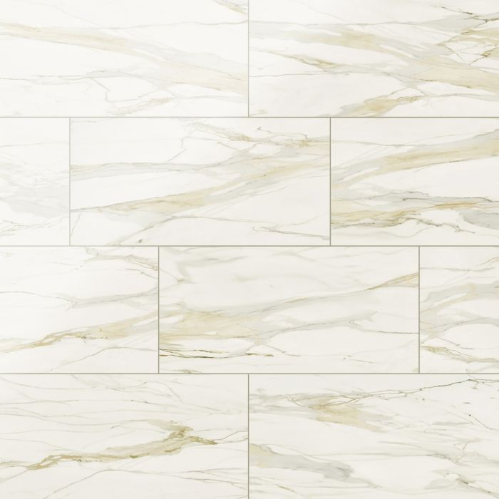 Eternal 12x24 Polished Calacatta Gold