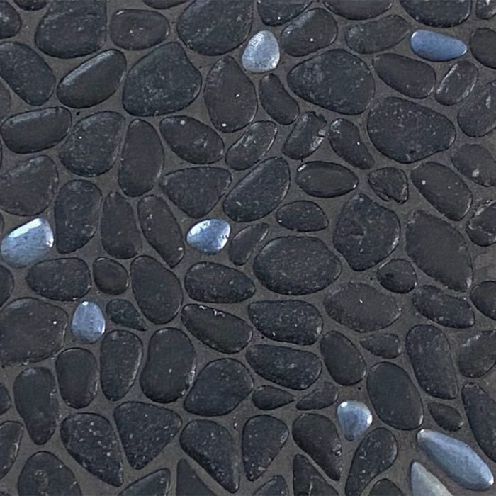 GENESIS GLASS PEBBLE ABYSS BLACK