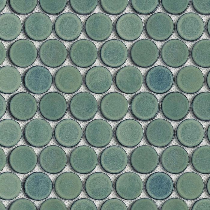 Geometrics Mosaic 2" Rounds Green