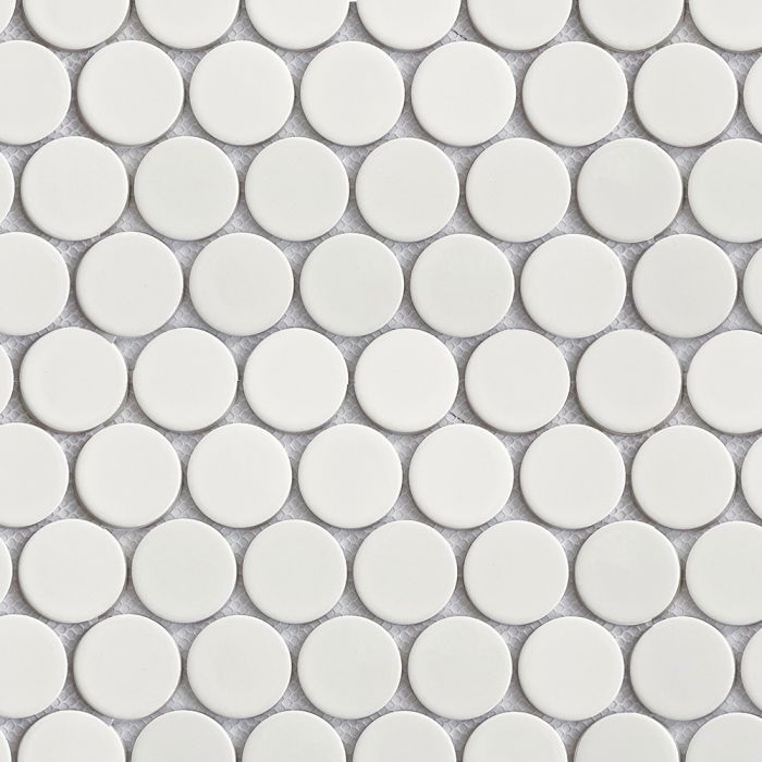 Geometrics Mosaic 2" Rounds White