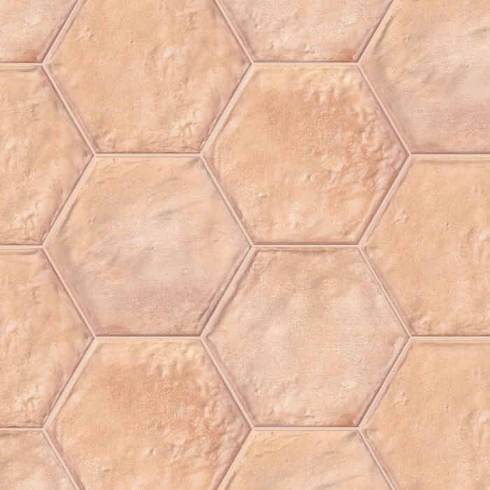 Pottery 7X8 Hexagon Rosato